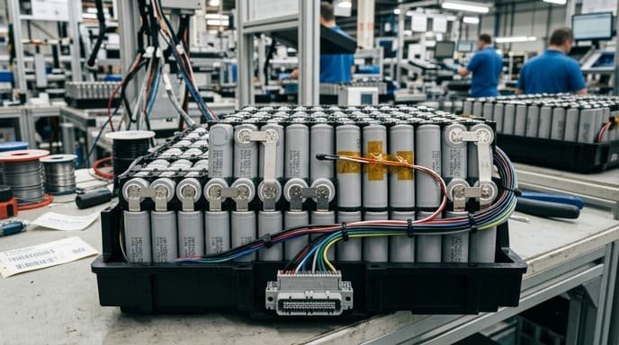 Lithium battery pack temperature monitoring