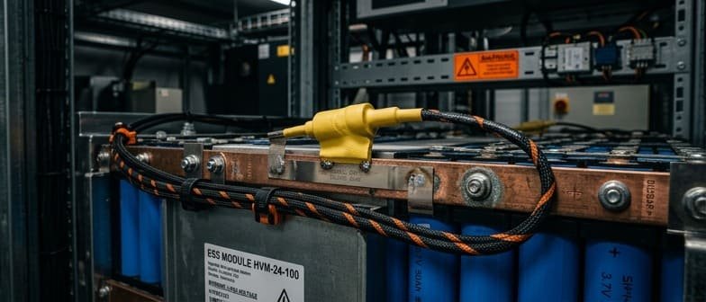 ESS high voltage insulated NTC sensor