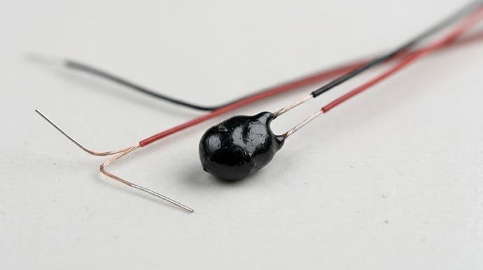 Epoxy encapsulated NTC battery temperature sensor