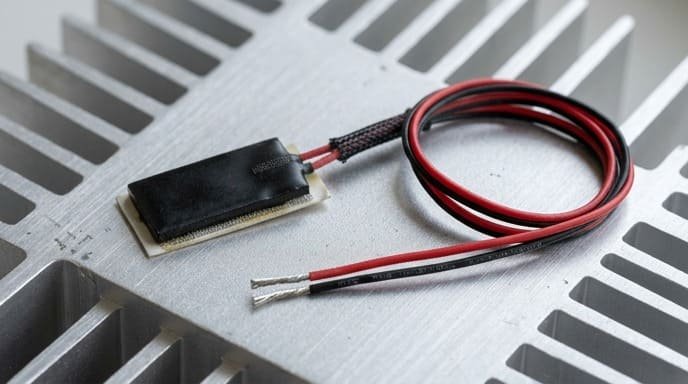Flat surface NTC sensor harness for surface contact temperature monitoring