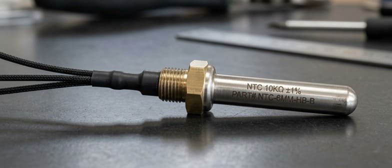 Metal shell NTC temperature sensor