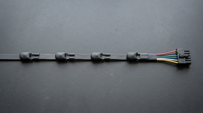Multi-point NTC temperature sensor harness for BMS