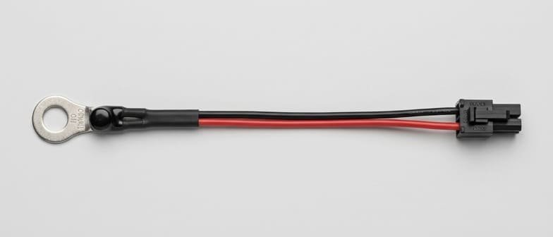 Ring terminal NTC sensor harness for bolt-on busbar installation