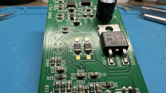 SMD NTC thermistor for BMS PCB board temperature sensing