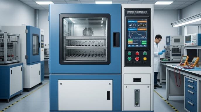 Thermal shock chamber for AEC-Q200 temperature cycling test -40°C to 125°C